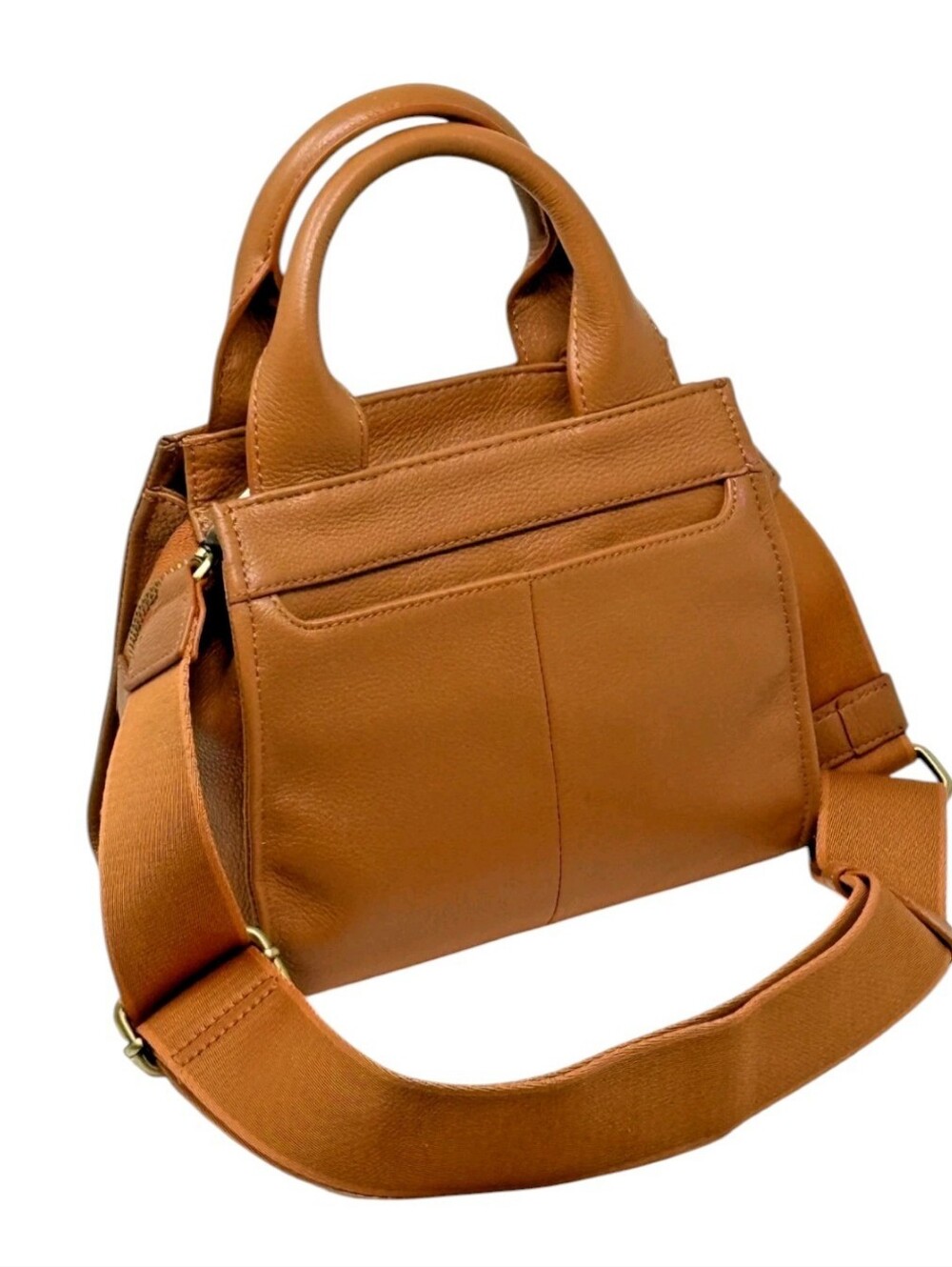 Hobo Cass Small Genuine Leather Top Handle Tote Crossbody Bag